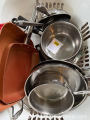 MaxSold Auction: Pots & pans, All-Clad & more - Hatboro (Pennsylvania, USA) PARTNER MANAGED Estate Sale Online Auction -  Exton Road