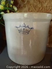 MaxSold Auction: Pottery crocks  - Hatboro (Pennsylvania, USA) PARTNER MANAGED Estate Sale Online Auction -  Exton Road