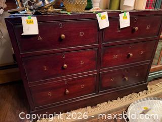 MaxSold Auction: Ralph Lauren New Bohemian ABC Dresser Block Chest  - Hatboro (Pennsylvania, USA) PARTNER MANAGED Estate Sale Online Auction -  Exton Road