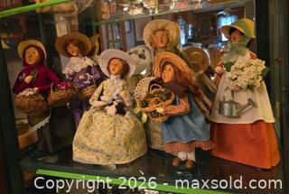 MaxSold Auction: Spring Byers Choice Figures  - Hatboro (Pennsylvania, USA) PARTNER MANAGED Estate Sale Online Auction -  Exton Road