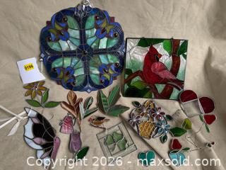 MaxSold Auction: Stained glass sun-catchers - Hatboro (Pennsylvania, USA) PARTNER MANAGED Estate Sale Online Auction -  Exton Road
