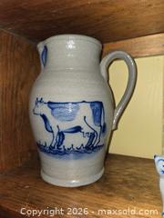 MaxSold Auction: Stoneware-Rowe Pottery Pitcher, Cats, Bowl and More - Hatboro (Pennsylvania, USA) PARTNER MANAGED Estate Sale Online Auction -  Exton Road