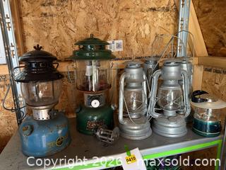 MaxSold Auction: Vintage Lanterns, Mohawk fishing reel - Hatboro (Pennsylvania, USA) PARTNER MANAGED Estate Sale Online Auction -  Exton Road
