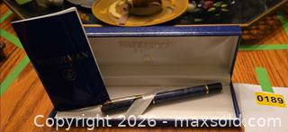 MaxSold Auction: Waterman Paris fountain pen - Hatboro (Pennsylvania, USA) PARTNER MANAGED Estate Sale Online Auction -  Exton Road