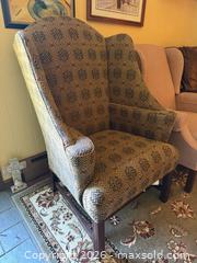 MaxSold Auction: Wing Arm Chair  - Hatboro (Pennsylvania, USA) PARTNER MANAGED Estate Sale Online Auction -  Exton Road