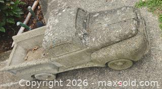 MaxSold Auction: Concrete truck planter/garden decor - Saanich (British Columbia, Canada) SELLER MANAGED Downsizing Online Auction - Tall Tree Place