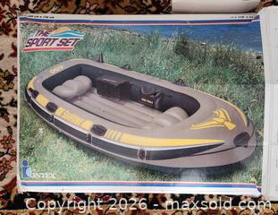 MaxSold Auction: Inflatable boat & oars - Saanich (British Columbia, Canada) SELLER MANAGED Downsizing Online Auction - Tall Tree Place