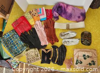 MaxSold Auction: Vintage/antique clothes, scarves etc. - Saanich (British Columbia, Canada) SELLER MANAGED Downsizing Online Auction - Tall Tree Place