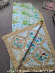 MaxSold Auction: Handmade Vintage Quilt A - London (Ontario, Canada) PARTNER MANAGED Moving Online Auction - Marlene Stewart Place