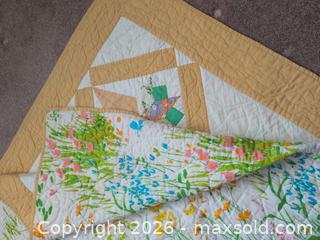 MaxSold Auction: Handmade Vintage Quilt A - London (Ontario, Canada) PARTNER MANAGED Moving Online Auction - Marlene Stewart Place