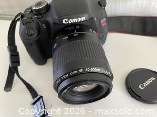 MaxSold Auction: Canon EOS Rebel T3i Includes 2 Lenses - St. Catharines (Ontario, Canada) SELLER MANAGED Downsizing Online Auction - Wildwood Road