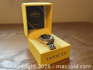MaxSold Auction: Men's Invicta Wrist Watch - New, Never Worn - St. Catharines (Ontario, Canada) SELLER MANAGED Downsizing Online Auction - Wildwood Road