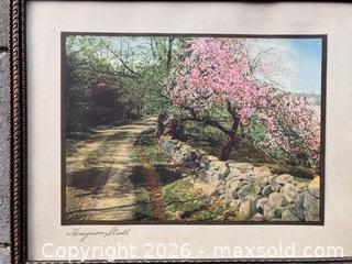 MaxSold Auction: Five Hand-tinted Vintage Wallace Nutting and Other Photographs - Douglas (Massachusetts, USA) PARTNER MANAGED Estate Sale Online Auction - South West Main Street