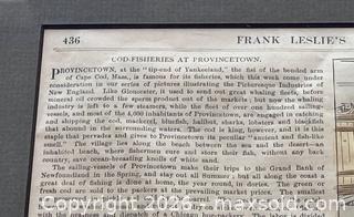 MaxSold Auction: Framed 1888 "Leslie's Illustrated" Page - Douglas (Massachusetts, USA) PARTNER MANAGED Estate Sale Online Auction - South West Main Street