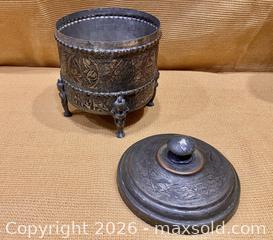 MaxSold Auction: Incised Brass Pieces - Douglas (Massachusetts, USA) PARTNER MANAGED Estate Sale Online Auction - South West Main Street
