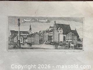 MaxSold Auction: Lot of Engravings and Signed Etchings  - Douglas (Massachusetts, USA) PARTNER MANAGED Estate Sale Online Auction - South West Main Street