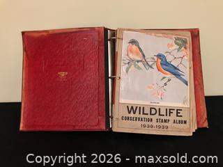 MaxSold Auction: National Wildlife Federation Stamp Album, 1938-1949 - Douglas (Massachusetts, USA) PARTNER MANAGED Estate Sale Online Auction - South West Main Street