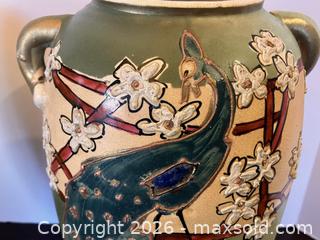 MaxSold Auction: Pair Moriage-style Vases - Douglas (Massachusetts, USA) PARTNER MANAGED Estate Sale Online Auction - South West Main Street