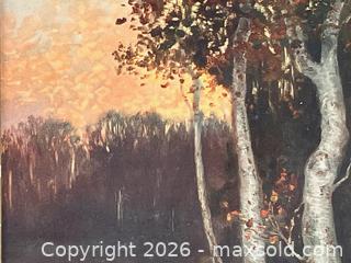 MaxSold Auction: Signed Sophie Wencke Original Landscape Painting - Douglas (Massachusetts, USA) PARTNER MANAGED Estate Sale Online Auction - South West Main Street