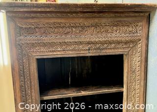 MaxSold Auction: Tall Carved Bookcase - Douglas (Massachusetts, USA) PARTNER MANAGED Estate Sale Online Auction - South West Main Street