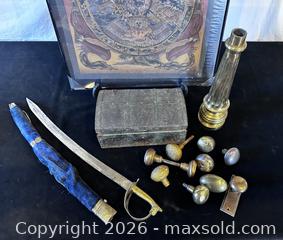 MaxSold Auction: Thangka and Doorknobs and more!  - Douglas (Massachusetts, USA) PARTNER MANAGED Estate Sale Online Auction - South West Main Street