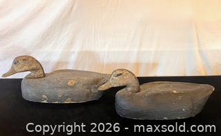 MaxSold Auction: Trio of Vintage Decoys - Douglas (Massachusetts, USA) PARTNER MANAGED Estate Sale Online Auction - South West Main Street