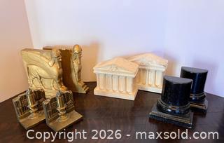 MaxSold Auction: Vintage Bookend Pairs - Douglas (Massachusetts, USA) PARTNER MANAGED Estate Sale Online Auction - South West Main Street