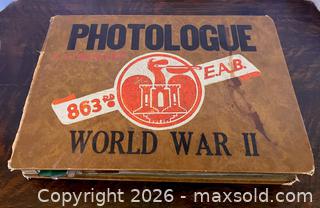 MaxSold Auction: WWII Photo Album, 863rd Engineer Aviation Battalion - Douglas (Massachusetts, USA) PARTNER MANAGED Estate Sale Online Auction - South West Main Street