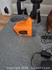 MaxSold Auction: Lot of 3 Rechargeable Spotlight Handheld Lights, Mixed Colors - Ottawa (Ontario, Canada) SELLER MANAGED Downsizing Online Auction - Westhaven Crescent