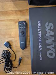 MaxSold Auction: Sanyo Pro X Multimedia Projector - Ottawa (Ontario, Canada) SELLER MANAGED Downsizing Online Auction - Westhaven Crescent