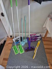 MaxSold Auction: Swiffer & Generic Floor Cleaning Tools Bundle — WetJet, Sweepers, Vacuum - Ottawa (Ontario, Canada) SELLER MANAGED Downsizing Online Auction - Westhaven Crescent