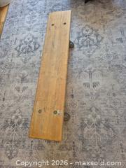 MaxSold Auction: Vintage Industrial Gym / School Bench with Solid Wood Seat - Ottawa (Ontario, Canada) SELLER MANAGED Downsizing Online Auction - Westhaven Crescent