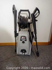 MaxSold Auction: Electric Corded Pressure Washer 1800 PSI Gray/Black - Ottawa (Ontario, Canada) SELLER MANAGED Moving Online Auction - Des Épinettes Avenue