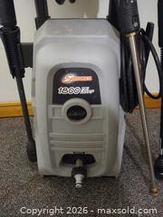 MaxSold Auction: Electric Corded Pressure Washer 1800 PSI Gray/Black - Ottawa (Ontario, Canada) SELLER MANAGED Moving Online Auction - Des Épinettes Avenue