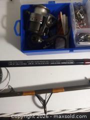 MaxSold Auction: Lot of Fishing Rods, Reels, Tackle Box, and Landing Net - Ottawa (Ontario, Canada) SELLER MANAGED Moving Online Auction - Des Épinettes Avenue