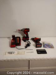 MaxSold Auction: Milwaukee Cordless Drill & Impact Driver Lot with Charger, Bits - Ottawa (Ontario, Canada) SELLER MANAGED Moving Online Auction - Des Épinettes Avenue