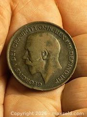 MaxSold Auction: 1918 Large Toned Penny of England - South Frontenac (Ontario, Canada) SELLER MANAGED Moving Online Auction - Battersea Road