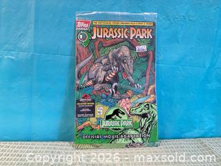 MaxSold Auction: Topps Jurassic Park Comics 1-4 lot 156 - Elgin (Ontario, Canada) SELLER MANAGED Downsizing Online Auction - Main Street