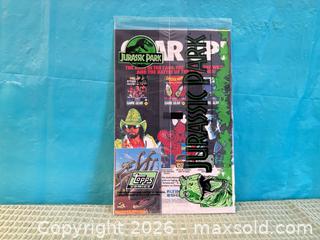 MaxSold Auction: Topps Jurassic Park Comics 1-4 lot 156 - Elgin (Ontario, Canada) SELLER MANAGED Downsizing Online Auction - Main Street