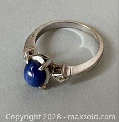 MaxSold Auction: 10K GOLD Star Sapphire Ring with DIAMOND Accents-Marked  - Toronto (Ontario, Canada) SELLER MANAGED Reseller Online Auction - Chesswood Drive