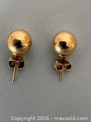 MaxSold Auction: 14K GOLD Earrings and 10K Charm - Toronto (Ontario, Canada) SELLER MANAGED Reseller Online Auction - Chesswood Drive