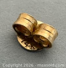 MaxSold Auction: 14K GOLD Earrings and 10K Charm - Toronto (Ontario, Canada) SELLER MANAGED Reseller Online Auction - Chesswood Drive