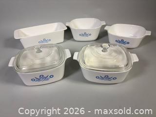 MaxSold Auction: (5) CORNING WARE Baking Dishes  - Toronto (Ontario, Canada) SELLER MANAGED Reseller Online Auction - Chesswood Drive