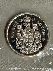 MaxSold Auction: (6) Canadian Mint Coins  - Toronto (Ontario, Canada) SELLER MANAGED Reseller Online Auction - Chesswood Drive