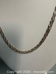 MaxSold Auction: Two SILVER Sparkle Rope Chains-Marked - Toronto (Ontario, Canada) SELLER MANAGED Reseller Online Auction - Chesswood Drive