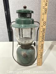 MaxSold Auction: Antique/Vintage Lot: Lantern, Sad Iron, Coal Scuttle & Wooden Crate - Warwick (Rhode Island, USA) SELLER MANAGED Reseller Online Auction - Warwick Avenue