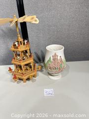 MaxSold Auction: German Christmas Pyramid, Hassinger Christmas light. - Warwick (Rhode Island, USA) SELLER MANAGED Reseller Online Auction - Warwick Avenue