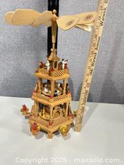 MaxSold Auction: German Christmas Pyramid, Hassinger Christmas light. - Warwick (Rhode Island, USA) SELLER MANAGED Reseller Online Auction - Warwick Avenue