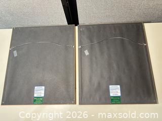 MaxSold Auction: Pair of Matted Framed Botanical Prints in Gilded Wood Frames  - Warwick (Rhode Island, USA) SELLER MANAGED Reseller Online Auction - Warwick Avenue