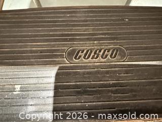 MaxSold Auction: Vintage Cosco Folding Step Stool Chair with Backrest and Built-in Steps - Warwick (Rhode Island, USA) SELLER MANAGED Reseller Online Auction - Warwick Avenue